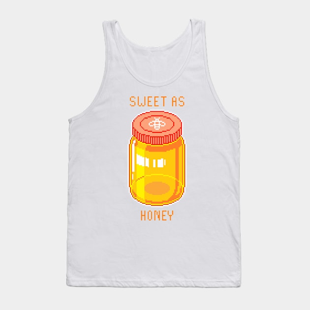 sweet as honey Tank Top by pixelins